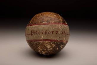Peterboro versus Cazenovia trophy ball, 1864 August 12