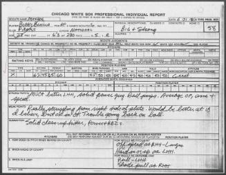 Bobby Bonilla scouting report, 1990 June 21