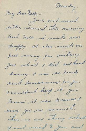 Letter from Roxey Roach to Nelle Stewart, 1911 June 26