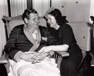 Babe and Claire Ruth photograph, 1939 January 11