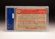 Topps Mickey Mantle baseball card, 1952