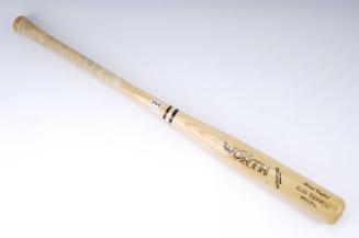 Alan Trammell World Series bat