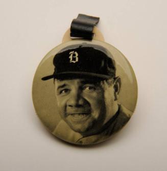 Babe Ruth Boston Braves button