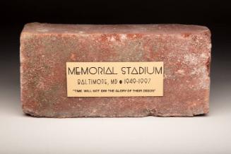 Memorial Stadium brick