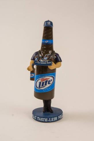 Milwaukee Brewers Miller Lite Beer Bottle bobblehead