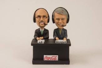 Brownie and J.D. dual bobblehead