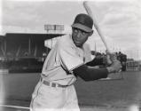 Tom Alston Batting negative, 1954 or 1955