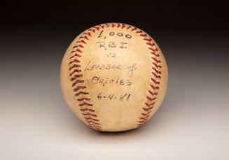 Bobby Murcer 1,000th Career RBI baseball, 1981 June 04