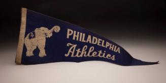 Philadelphia Athletics pennant, undated