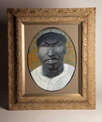 Cool Papa Bell painting, 1987