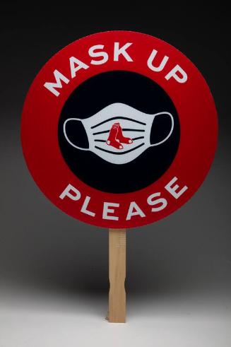 Mask Up Please sign, 2021 January-March