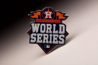 Houston Astros World Series press pin, 2021