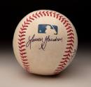 Major League Baseball All-Female Broadcasters Autographed ball, 2021 July 20