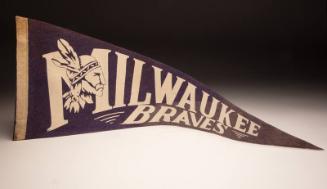 Milwaukee Braves pennant, between 1945 and 1959