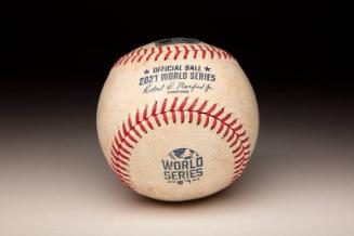 Ian Anderson World Series ball, 2021 October 29