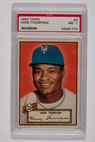 美品 topps1952 series Jackie robinson #312 トレーディングカード