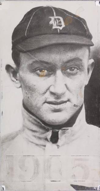 Ty Cobb photograph, between 1908 and 1911