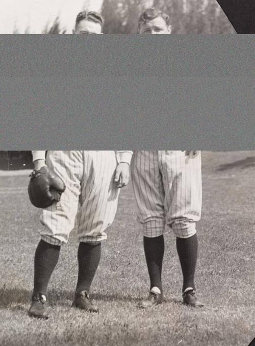 Babe Ruth and Lou Gehrig photograph, between 1923 and 1934