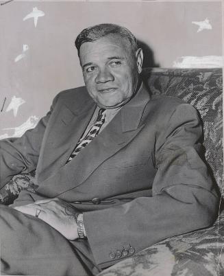 Babe Ruth photograph, probably 1947