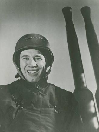 Bob Feller in Winter Uniform photograph, 1943 March
