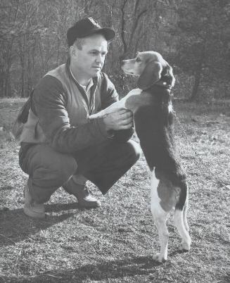 Nellie Fox and Dog photograph, 1959 December