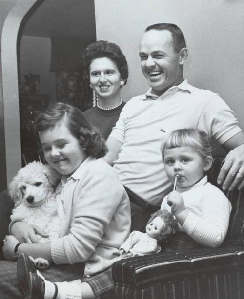 Nellie Fox and Family photograph, 1959 December