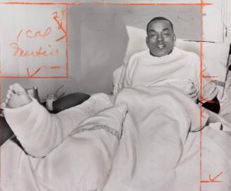 Monte Irvin Post-Injury photograph, 1952 April