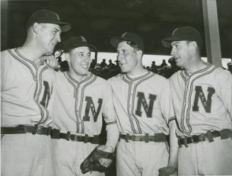 Norfolk Navy Training Station Baseball Team Group photograph, 1942 April 03