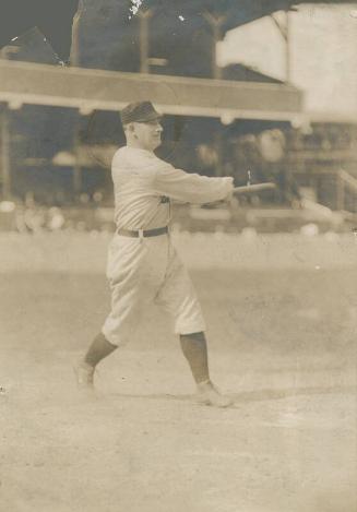Roger Bresnahan Batting photograph, 1906
