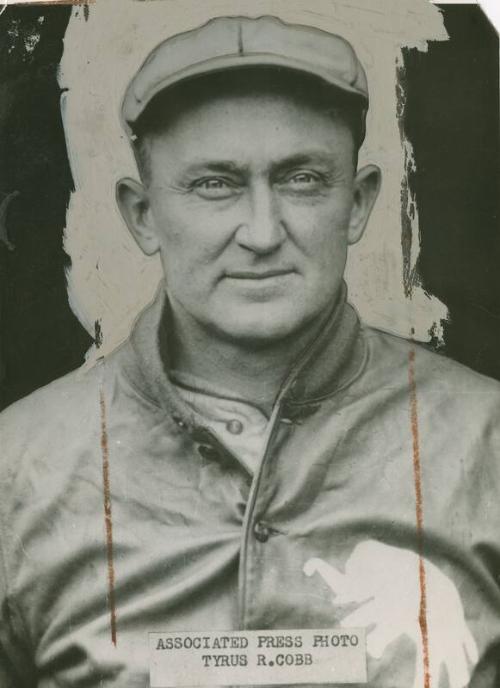 Ty Cobb photograph, 1927 or 1928