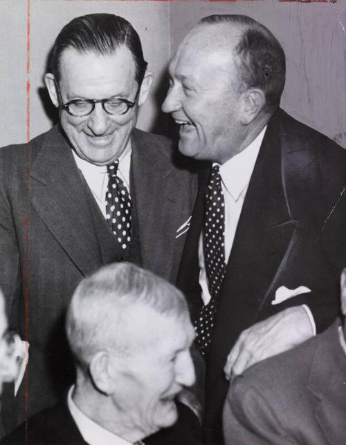 Ty Cobb, Ed Walsh and Cy Young photograph, 1951
