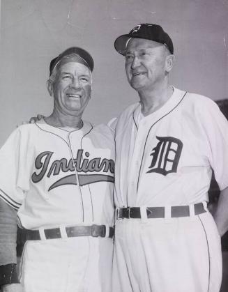 Ty Cobb and Tris Speaker Photograph, undated
