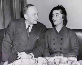 Ty and Frances Cobb photograph, 1949 September