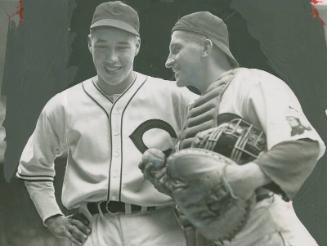 Bob Feller and Frank Pytlak photograph, 1937 April 24