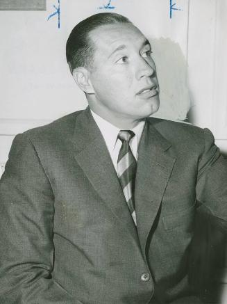 Bob Feller In Conversation photograph, circa 1957