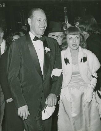 Bob and Virginia Feller photograph, 1959 October 26