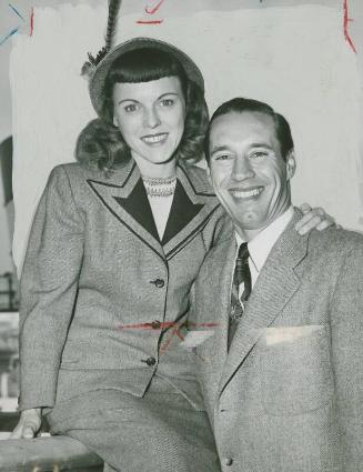 Bob and Virginia Feller photograph, 1952 October 15