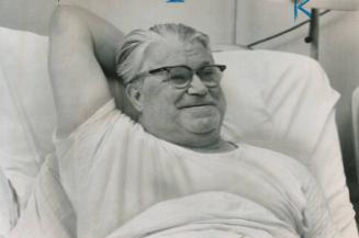 Jimmie Foxx in Hospital photograph, 1963 October 22