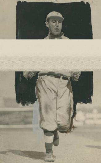 Nap Lajoie Running photograph, 1905
