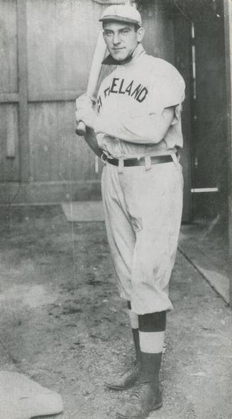 Nap Lajoie Batting Pose photograph, 1905