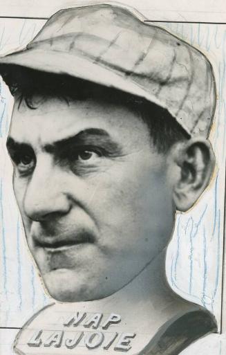 Nap Lajoie Bust of Head photograph, possibly 1937