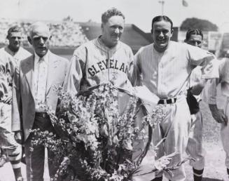 "Washington Fans Honor Walter Johnson" photograph, 1933 July 08
