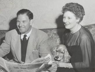 Mel and Mildred Ott photograph, 1951 January