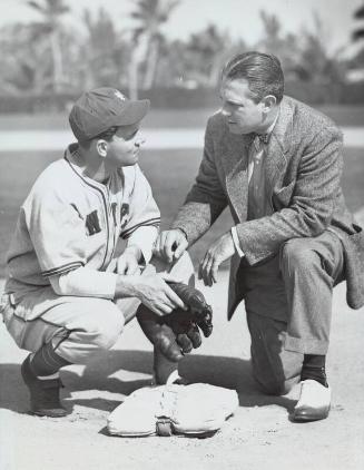 Mel Ott and Bill Terry photograph, 1942 February 17