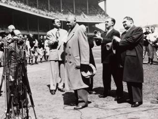 Babe Ruth Day photograph, 1947 April 27