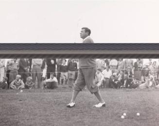 Babe Ruth Golfing photograph, 1934