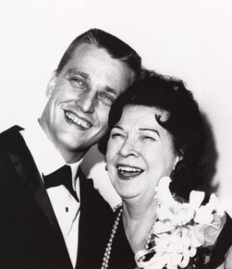 Claire Ruth and Roger Maris photograph, 1962 January 25