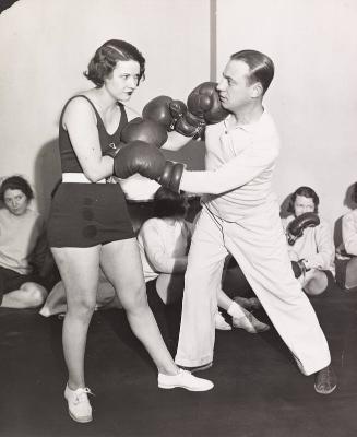 Claire Ruth Boxing photograph, 1932 January 19