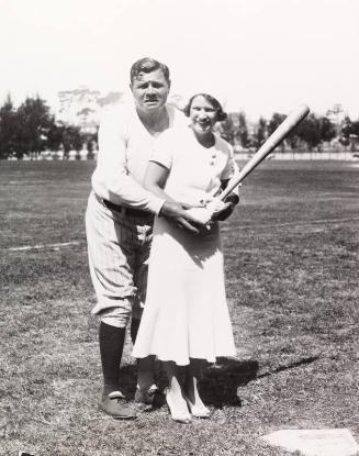 Babe and Claire Ruth photograph, 1931 March 15