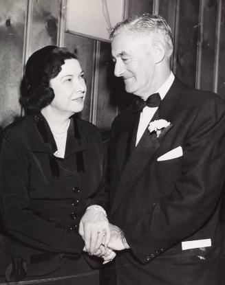 Helen Ruth and Joseph Q. Morley photograph, undated